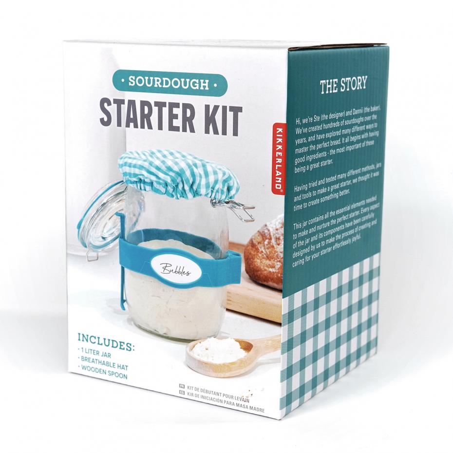 Sourdough Starter Kit Packaging